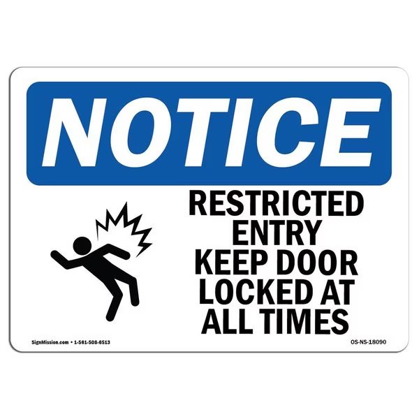 OSHA Notice Sign, 18